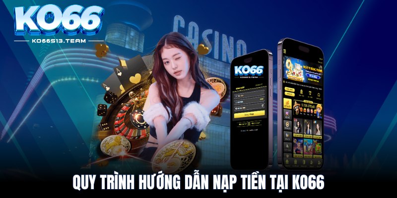 Quy trình hướng dẫn nạp tiền tại KO66